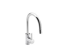 Roca,Targa,Grifería monomando para cocina con caño extraible giratorio y función ducha para aclarado,A5A8160C00