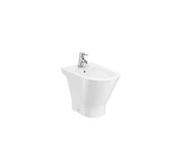 ROCA THE GAP A3570N4000 Bidé de suelo hecho en porcelana con un acabado en color blanco Round - Con tapa amortiguada