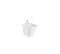 Roca The Gap A3570N7000 bidé adosado a pared con fijaciones ocultas Round blanco de 35x54x40 cm Roca - Con tapa amortiguada