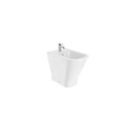 ROCA THE GAP A35747C000 Bidé comfort adosado a pared de porcelana con un acabado en color blanco Square - Con tapa amortiguada