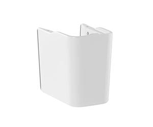 Roca,The Gap Original,Semipedestal para lavabo de porcelana,Blanco,195mm x 300mm x 295mm,A337471000