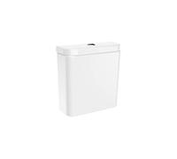 Roca,The Gap,ROUND - Cisterna de doble descarga 4,5/3 litros con alimentación inferior para inodoro,Blanco,365mm x 150mm x 390mm,A3410N0000