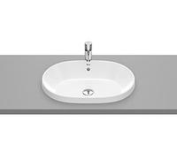 Roca,The Gap,ROUND - Lavabo de encimera,Blanco,550mm x 390mm x 40mm,A3270Y5000