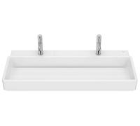Roca Tura lavabo 100x43 cm rectangular para mueble-sobre encimera blanco A327699000