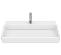 Roca Tura lavabo 80x43 cm rectangular clásico-sobre encimera blanco A327695000