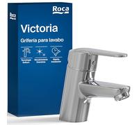 Roca A5A3125C00 Monomando Lavabo, Colección Victoria-N, Cromado