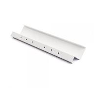 Rocada | Bandeja Pasacables Escritorio | Organizador de Cables | Canaleta Cable Escritorio | Color Blanco | 49x10cm