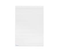 Rocada | Bloc de Papel para Rotafolios - Color Blanco - Sistema de Agujeros - Gramaje de 70 g - 20 Hojas - Papel para Presentaciones, Formación y Reuniones con Caballete