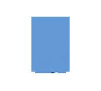 Rocada | Pizarra Azul de Rotulador | Magnética Sin Marco | Pizarra Imantada de Pared | Sistema de Sujeción Patentado con Imán | Pizarra Azul 75 x 115 cm