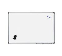 Rocada | Pizarra Blanca Magnética 180 x 120 cm, con Marco de Aluminio | Pizarra de Pared Fácil de Borrar | Lacada con Marco de Aluminio Anodizado | Para Escritura con Rotuladores de Borrado en Seco