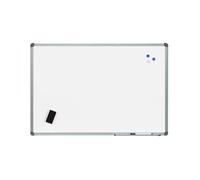 Rocada | Pizarra Blanca Magnética 180 x 120 cm, con Marco de Aluminio | Pizarra de Pared Fácil de Borrar | Lacada con Marco de Aluminio Anodizado | Para Escritura con Rotuladores de Borrado en Seco