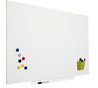 Rocada | Pizarra Blanca Magnética con Acabado Mate | Pizarra para Proyector | Sin Marco | Borrado en Seco | Fácil de Borrar | 115x75 cm