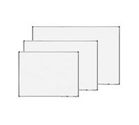 Rocada | Pizarra Blanca Magnética con Bandeja para Rotuladores y Marco de Aluminio | Borrado en Seco |Pizarra de Pared Grande | Fácil de Limpiar | 200 x 120 cm