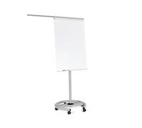 Rocada | Pizarra Blanca Magnética Portátil | Rotafolios con Ruedas | Borrado en Seco con Caballete ! Fijaciones para Bloc de Notas Dina4 | 68x95cm