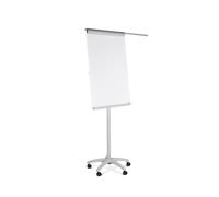 Rocada Pizarra de Caballete Móvil | Pizarra Magnética Lacada 68x104cm - Base con 5 Ruedas Frenables, Incluye Brazo Extensible