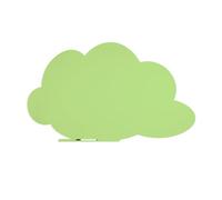 Rocada |Pizarra Verde de Rotulador | Forma Nube | Magnética Sin Marco |Imantada de Pared | Sistema de Sujeción Patentado con Imán | Verde 100x150 cm