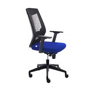 Rocada RD-908-3 - Silla Oficina con Brazos, Color Azul y Negro