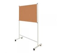 Rocada - Soporte Universal para Pizarra Blanca, Soporte de Metal Móvil Ajustable con Ruedas, para Pizarra de Borrado en Seco, Medidas 123-203x203x49cm - Pizarra no incluida