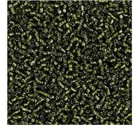 Rocaille - Cuentas de semillas, tamaño 15/0, verde hierba, 25 g