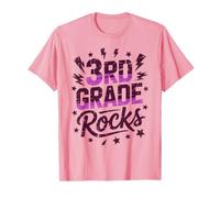 Rocas Rosa Primer Día I Teach Teacher Team Little Camiseta