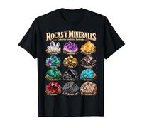 Rocas Y Minerales Geologia Coleccion Ciencia Regalo Camiseta