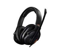 Roccat Khan AIMO - Auriculares Gaming 7.1 Sonido Envolvente, Audio Hi-Res (Alta definición), USB, iluminación RGB AIMO LED, Micrófono con desactivación, Negro