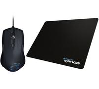 Roccat Set Gaming Paquete Lua Tri-Button Ratón + Kanga Jugador Foto Amohadilla