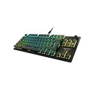 ROCCAT Vulcan TKL Pro Gaming Tastatur Kompakte optische RGB-Gaming-Tastatur mit Linear Red Switch und DE Layout