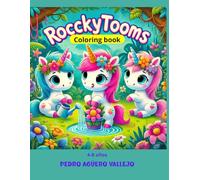 Rocckytooms Coloring Book: Magical Unicorns for Kids Ages 4 to 8 Unicorn coloring book for kids Cute unicorn coloring pages