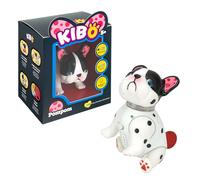 Rocco Giocattoli Kibo Pompom - Bulldog francés Interactivo, para niños a Partir de 5 años, Dos Modos de Juego