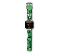 Rocco Giocattoli Minecraft-Reloj Digital LED MIN4181