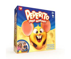 Rocco Giocattoli - Peperito Topino Mangiadito, Juego de Mesa para niños de 3 a 5 años