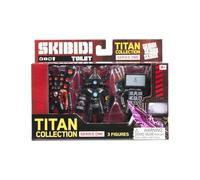 Rocco Giocattoli Skibidi Toilet Serie 1 - Titan Action Figures de 10 cm - Paquete de 3