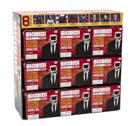 Rocco Giocattoli Skibidi Toilet Serie 2 - Figura de acción de 10 cm en Caja blindada - Personajes Surtidos