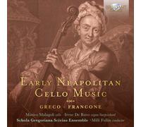 Rocco Greco Greco/Francone: Early Neapolitan Cello Music (CD) Album