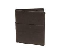 Roccobarocco Cartera marrón con bolsillo trasero para hombre, marrón, Talla única