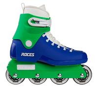 Roces 1992 Retroskates Patines en Línea Inline-Skates Agressive Azul Verde