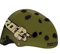 Roces Bullet Casco Casco, Todo el año, Unisex, Color Verde/Negro, tamaño Small