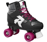 Roces Disco Palace Patines En Línea Rollerskates Brillo Negro Lila Pink