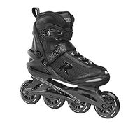Roces Icon Patines en línea, Hombres, Negro y Gris Oscuro, 47