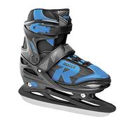 Roces Jokey Ice 2.0 - Patines de Hielo Ajustables para niños, Color Negro/Azul Astro, 26-29