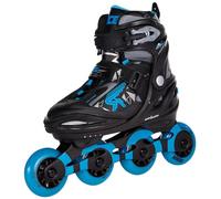 Roces Joven Moody Boy TIF Patines en línea, Color Negro y Azul, Talla 30-35