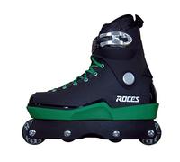 Roces M12ufs Roller en línea, Negro/Verde, Tamaño 43