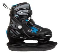 Roces Moody Ice 3.0 Boy Patines de Hielo, Niños, Negro y Azul, 36-40