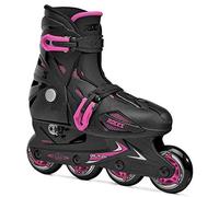 Roces Orlando III Patines en línea, Mujer, Juventud Unisex, Black-Pink, 25