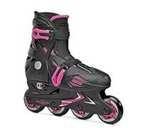 Roces Orlando III Patines en línea, Mujer, Juventud Unisex, Black-Pink, 36