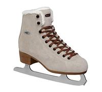 Roces Suede Eco-Fur - Patines de Hielo para Mujer, Mujer, 450702, suedebrown, 37
