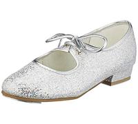 Roch Valley LHPH - Zapatos de claqué (efecto holograma) Silver Hologram Talla:5.5L UK / 39 EU