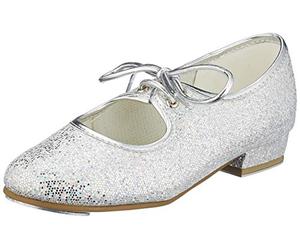 Roch Valley LHPH - Zapatos de claqué (efecto holograma) Silver Hologram Talla:5.5L UK / 39 EU