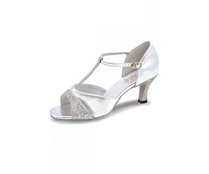 Roch Valley Lucina - Zapatos de salón para Mujer, Color Plateado